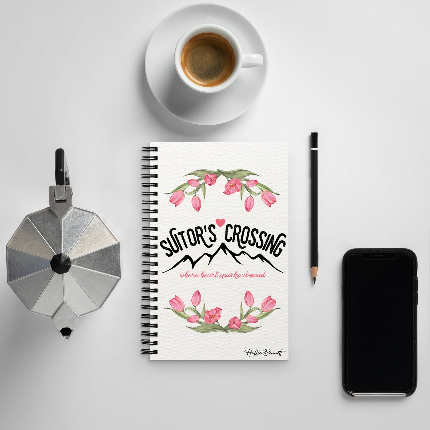Suitor's Crossing Spiral Notebook