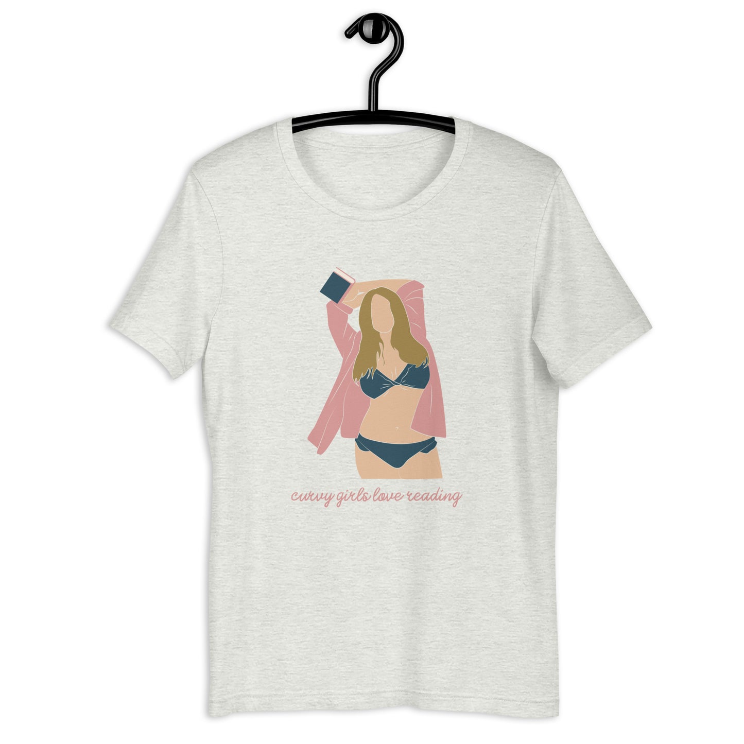 Curvy Girls Love Reading T-Shirt