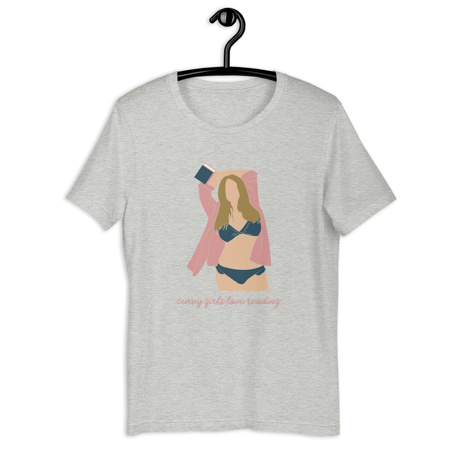 Curvy Girls Love Reading T-Shirt