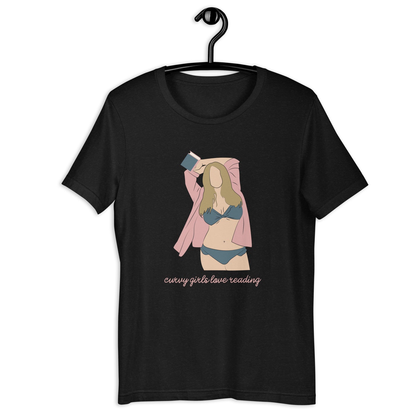 Curvy Girls Love Reading T-Shirt