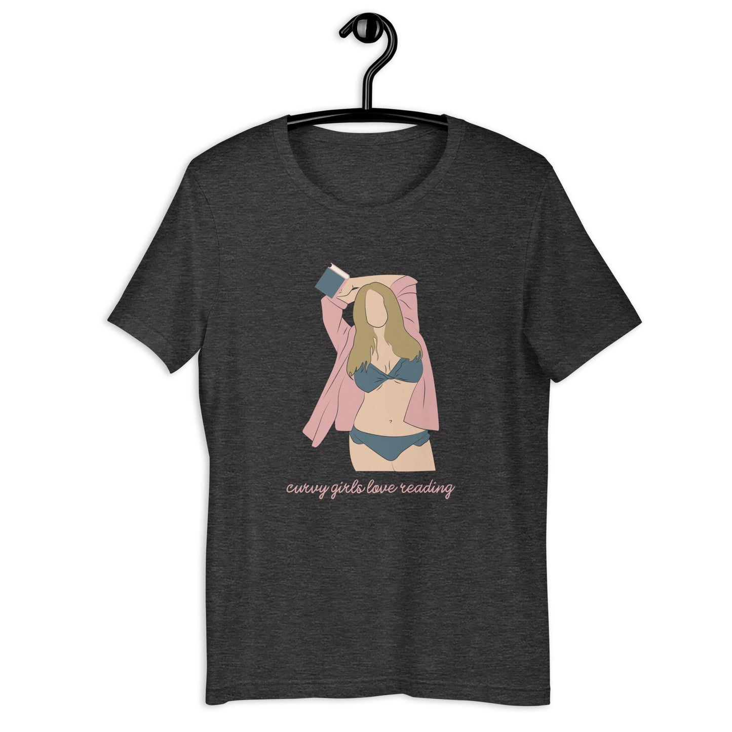 Curvy Girls Love Reading T-Shirt
