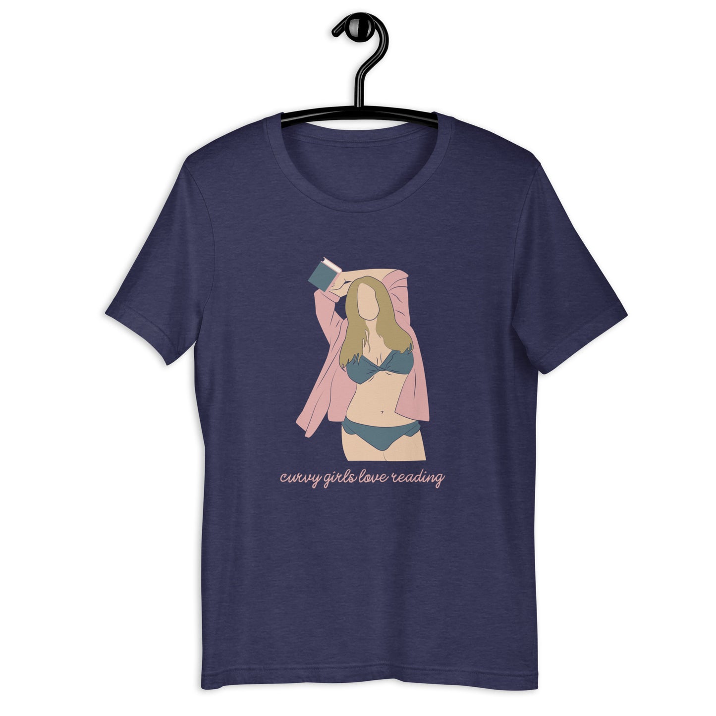 Curvy Girls Love Reading T-Shirt
