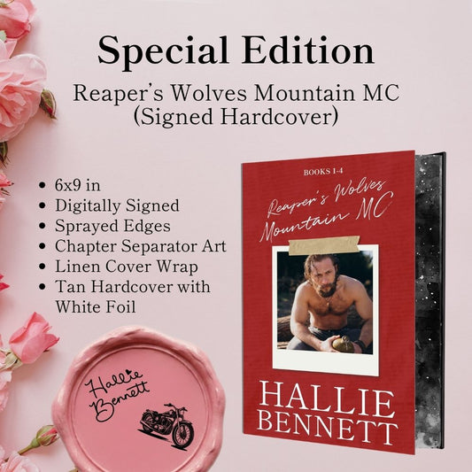 Reaper's Wolves Mountain MC: Books 1-4 (Signed Hardcover)