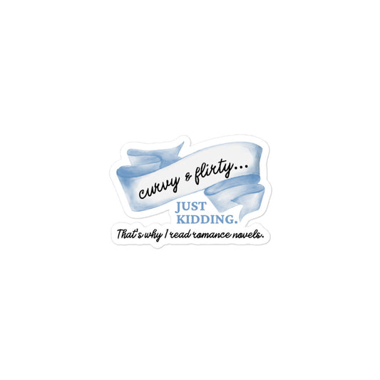 Curvy & Flirty... Sticker