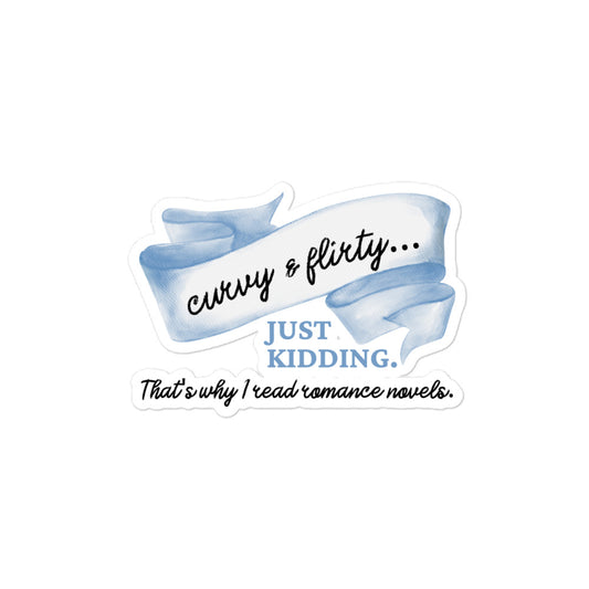Curvy & Flirty... Sticker