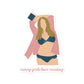 Curvy Girls Love Reading Sticker