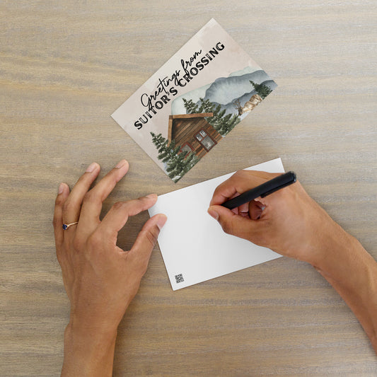 Greetings from Suitor's Crossing Postcard